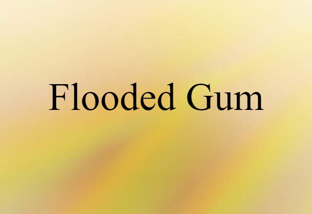 flooded gum