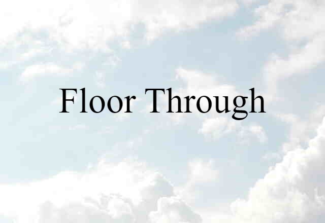 floor-through