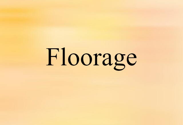 floorage