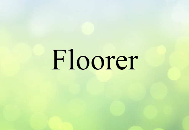 floorer