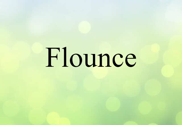 flounce