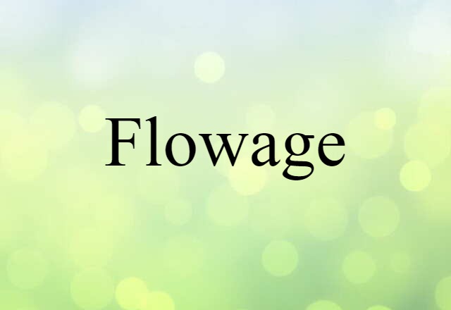 flowage