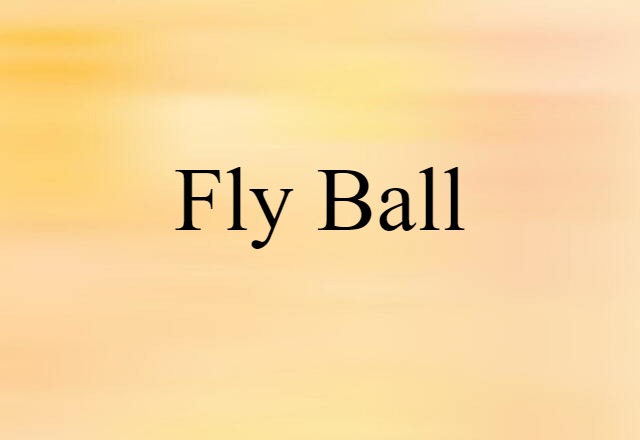 fly ball