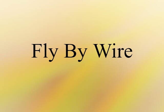 fly-by-wire