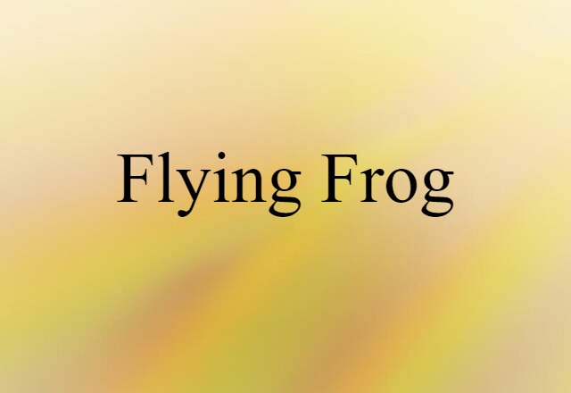 flying frog