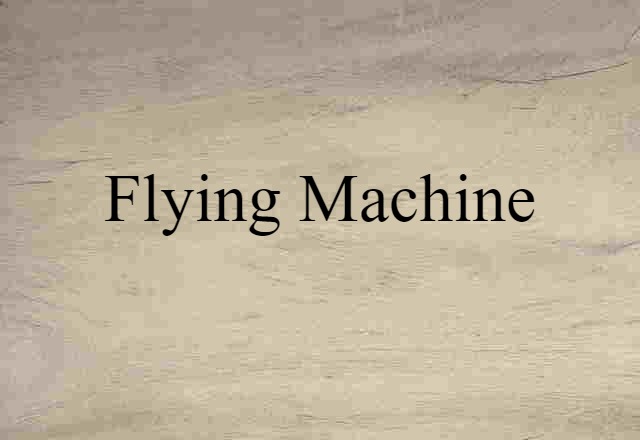 flying machine