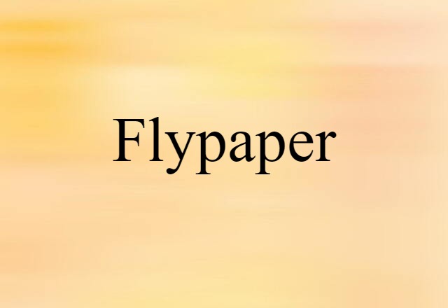 flypaper