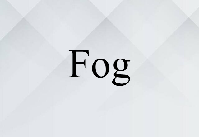 fog