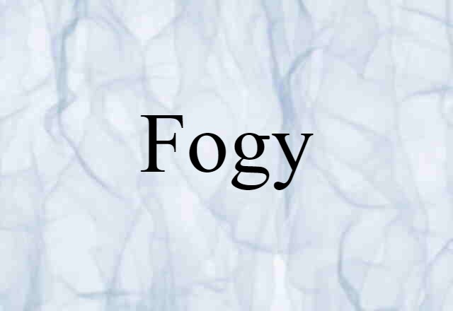 fogy