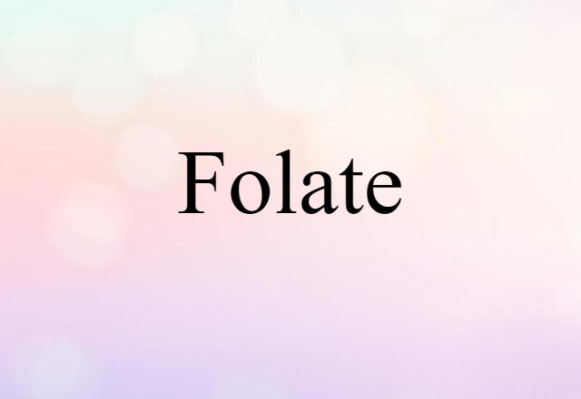 folate