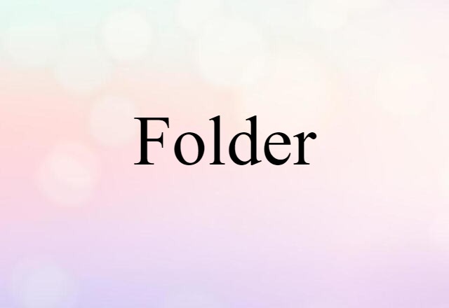 folder