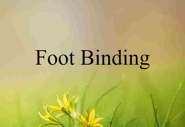 foot-binding