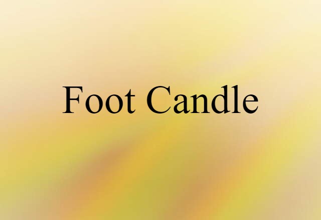 foot candle