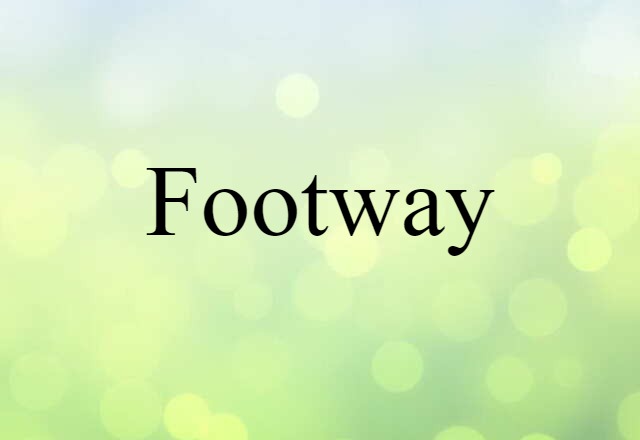 footway