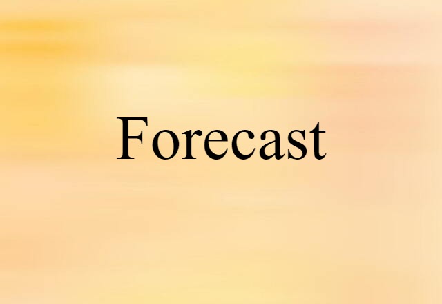 forecast