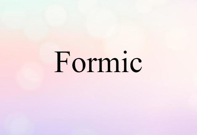 formic