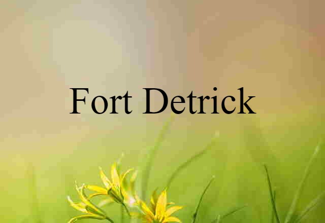 Fort Detrick