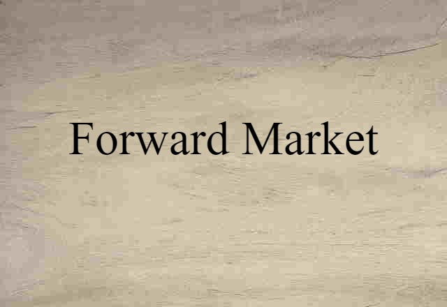 forward market