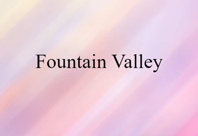 Fountain Valley