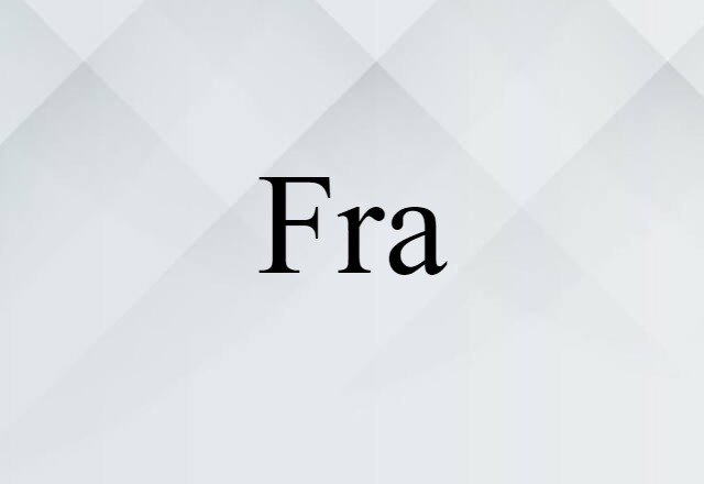 Fra