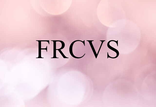 FRCVS