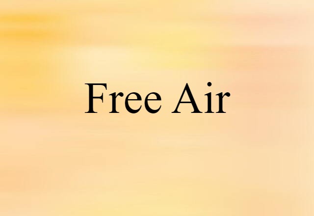 free air