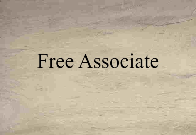 free associate