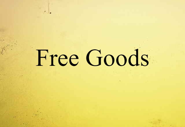 free goods