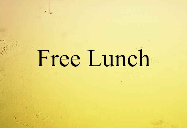 free lunch