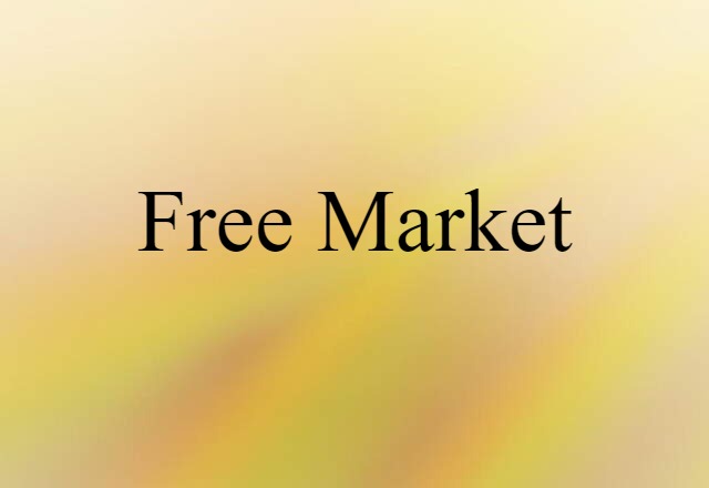 free market