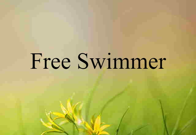 free swimmer