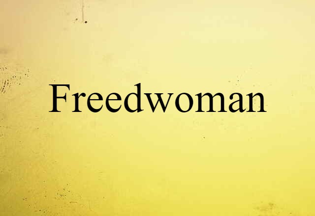 freedwoman