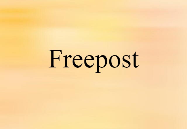 Freepost