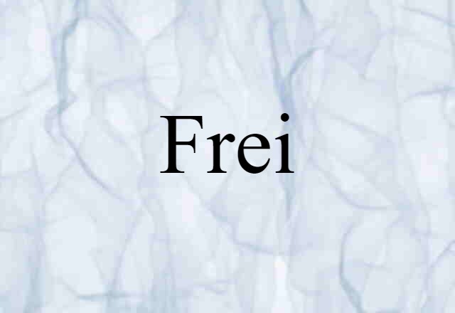 Frei