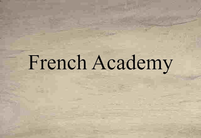 French Academy