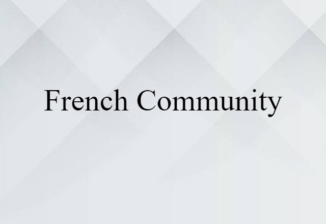 French Community