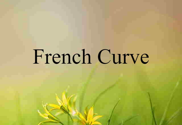 French curve