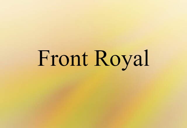 Front Royal