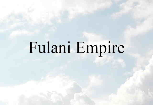 Fulani Empire