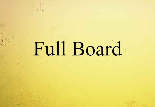 full board