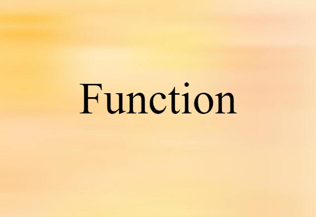 function