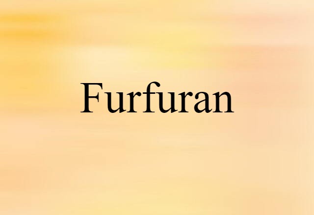 furfuran