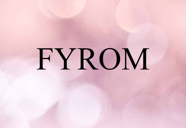 FYROM