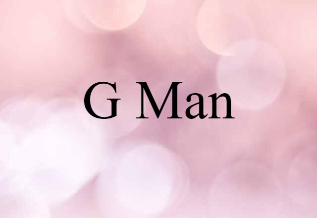 G-man