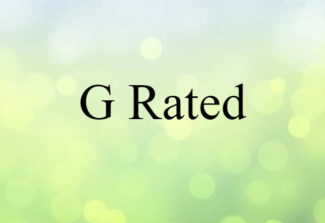 G-rated