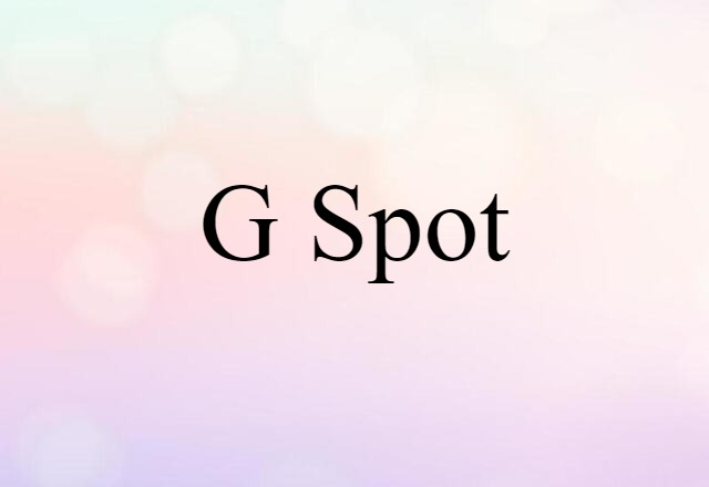 G spot