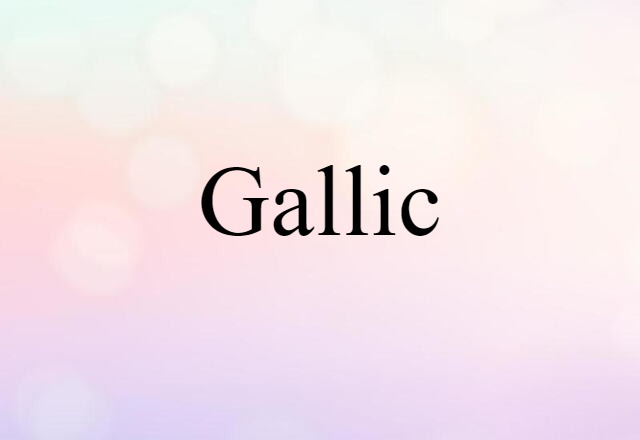 gallic