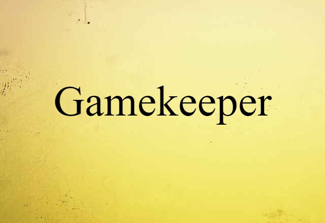 gamekeeper