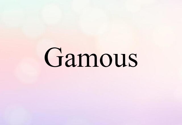 gamous