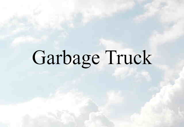 garbage truck